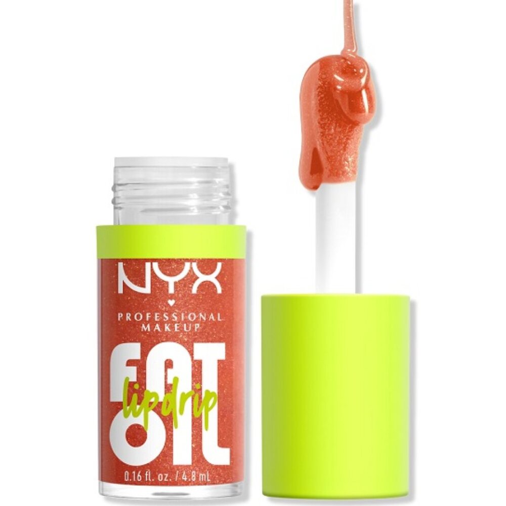 NYX Fat Oil Lip Drip Gloss Non-Sticky Color: FOLLOW BACK (FULL SIZE)**NEW!